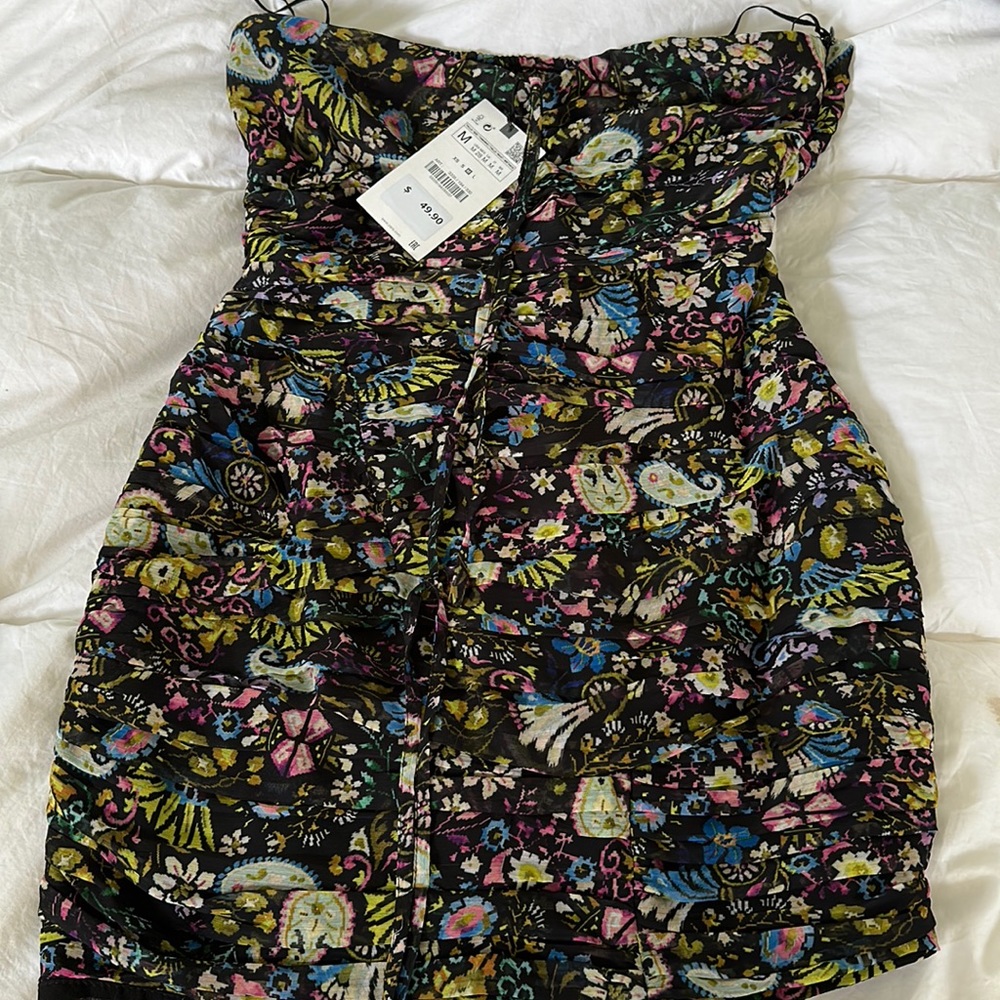 New zara mini dress . Size medium